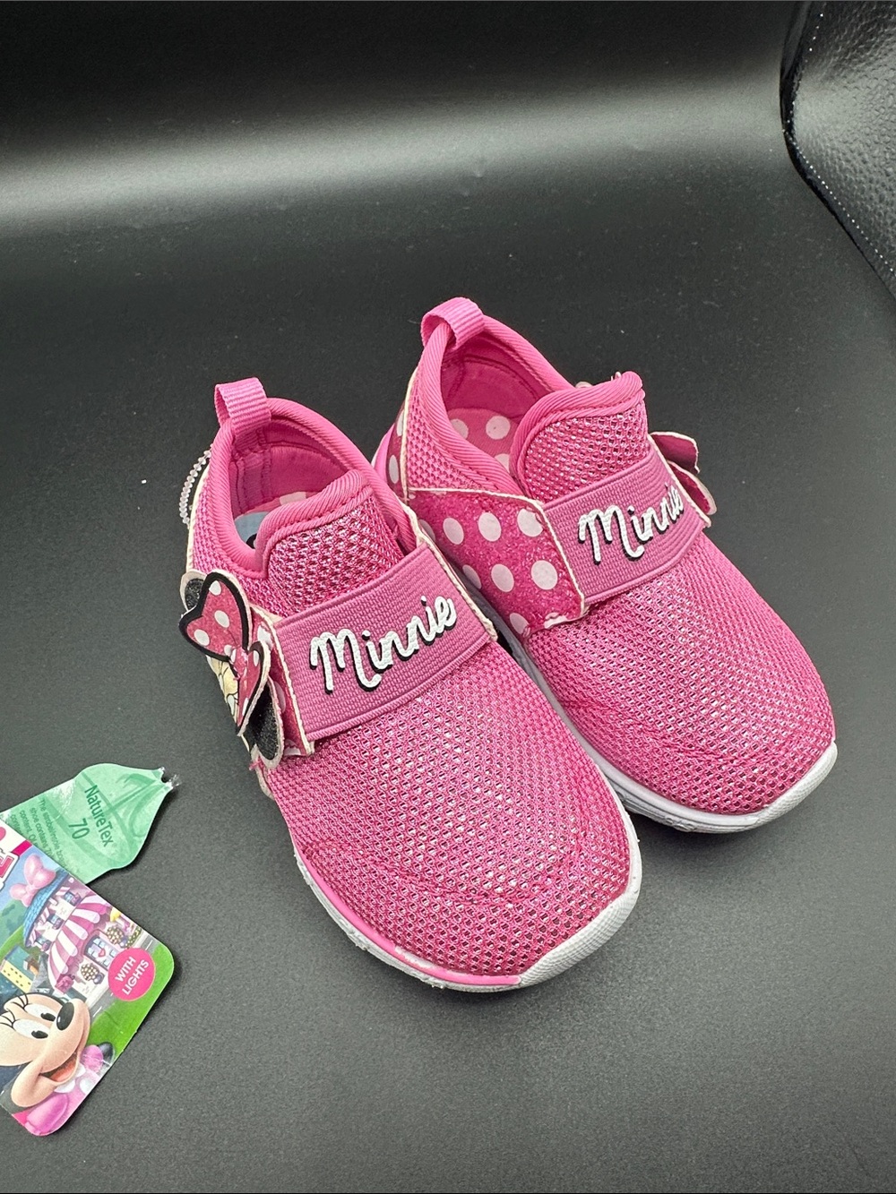 Disney Minnie toddler shoes pink